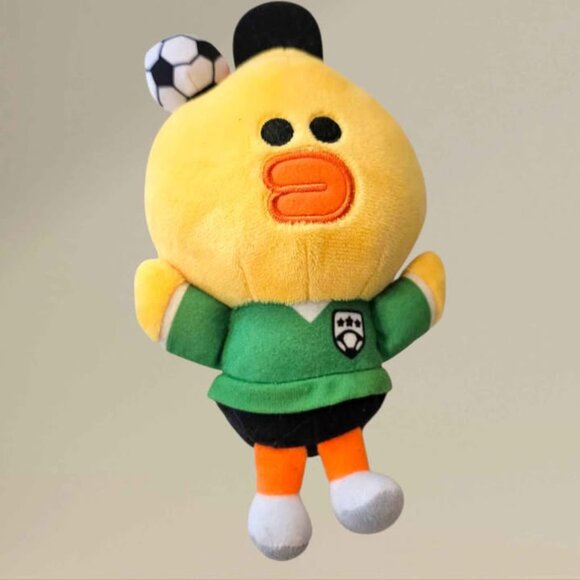 2018 McDonald LINE Friends SOCCER LEAGUE 6" Plush Set - Picture 4 of 8